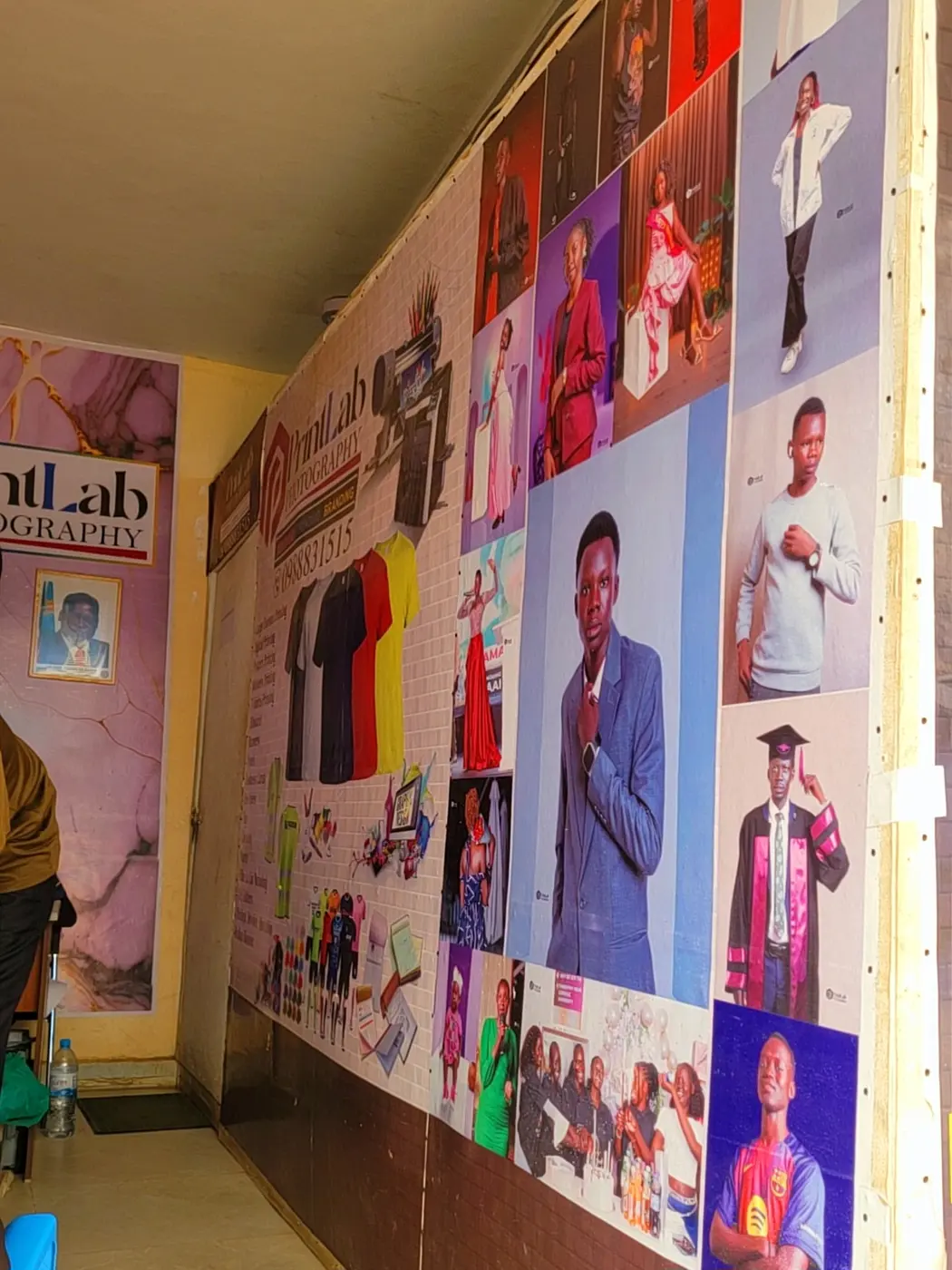Photography display inside PrintLab